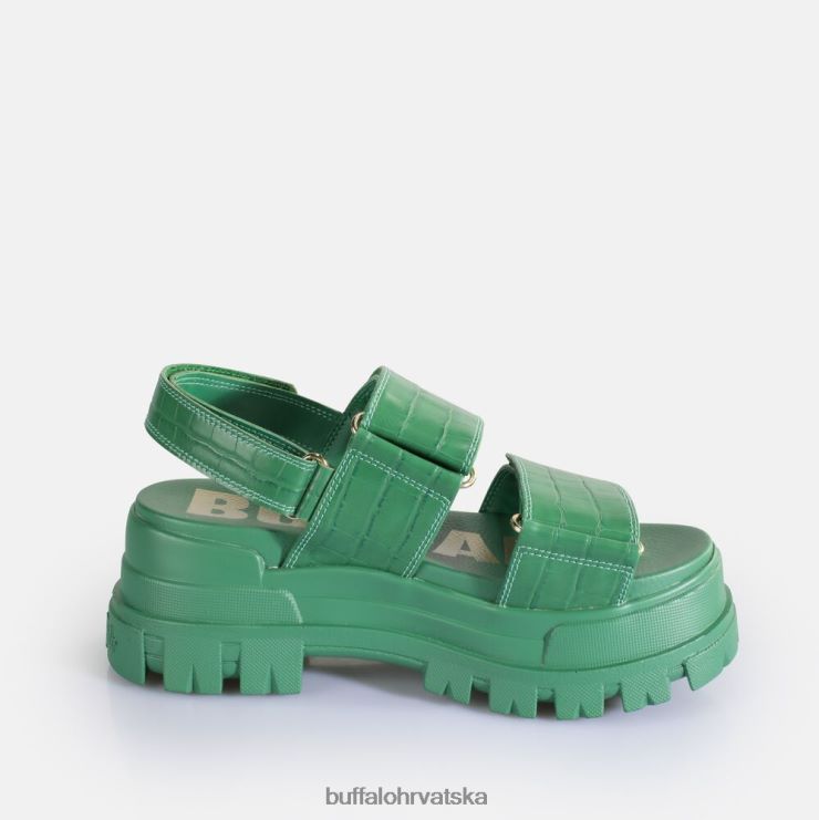 zelena Buffalo aspha snd sandale s platformom veganske |sandale TDD6T12